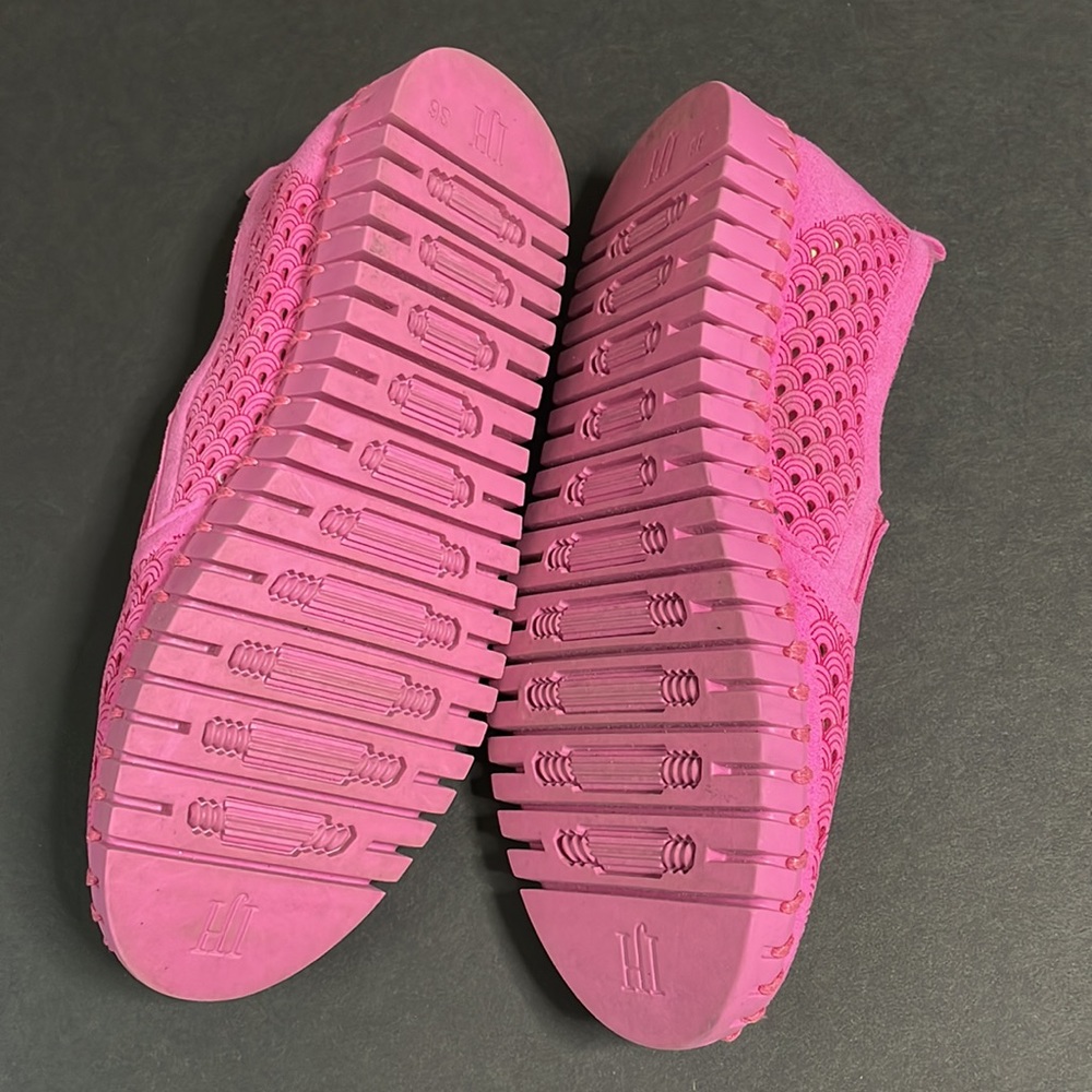 🛍️sold🛍️ILSE JACOBSEN Loafers Tulip 140 Perforated Slip-On Sneaker 5.5 Rose - Picture 3 of 10